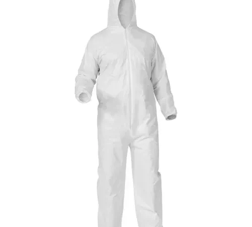 KleenGuard A35 Liquid & Particle Protection Coverall, 2XL, White, 25/Case