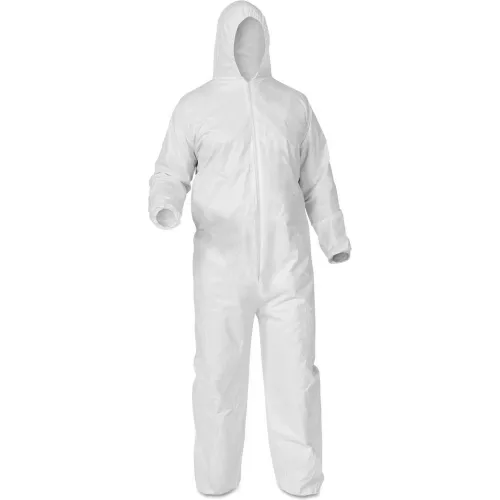 KleenGuard A35 Liquid & Particle Protection Coverall, 2XL, White, 25/Case