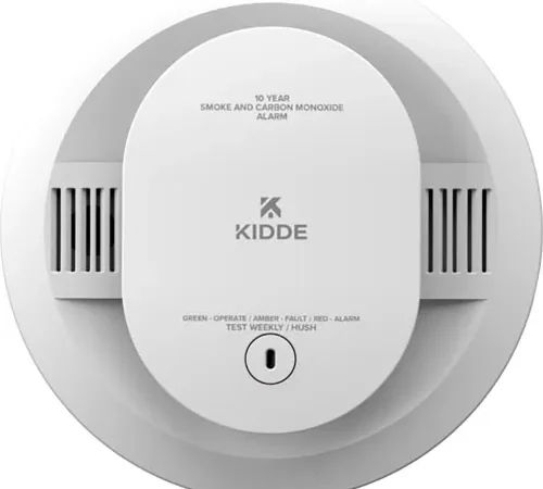 Kidde Detect Smoke & Carbon Monoxide Alarm Combination, 10-Years Battery Powered - Pkg Qty 6