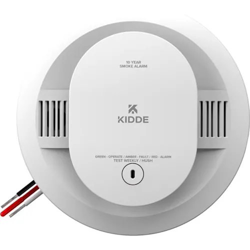 Kidde™ Firex Smoke Alarm, Hardwired with 10-Years Backup Battery - Pkg Qty 6