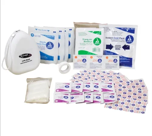 Kemp USA First Aid Refill Supply Pack For Hip Pack (Supply Pack Only), 47 Pieces