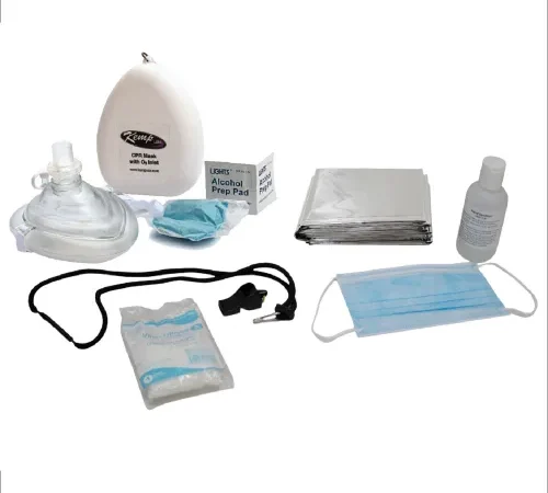 Kemp USA PPE Refill Supply Pack For Hip Pack (Supply Pack Only), 16 Pieces