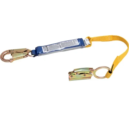 Werner® 3' Manual Rope Adjuster w/ Shock Absorbing Lanyard