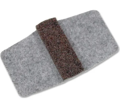 Lorell® Wraparound Floor Savers - Gray - 16/Pack
