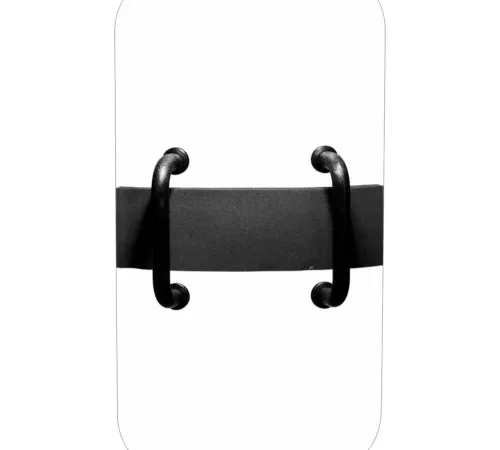 Paulson Corrections Capture Body Shield, Non-Ballistic, Polycarbonate, Clear, 20" x 36" - CS-5