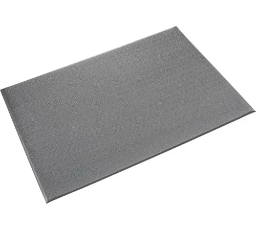 Crown Matting Technologies Comfort-King Clean Room Mat, 3/8" Thick, 3'W x 12'L, Gray
