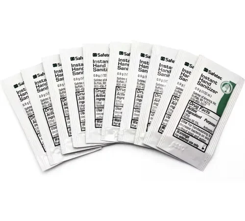 Hand Sanitizer Gel Packets, 10/Bag, 17312