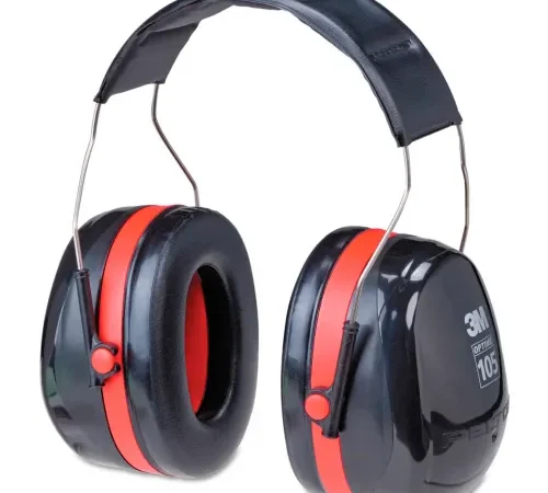 3M PELTOR Optime 105 HP Earmuffs, Over-The-Head, H10A