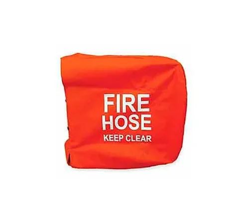 Fire Hose Reel Cover - 26 In. X 7-1/2 In. - Red Vinyl