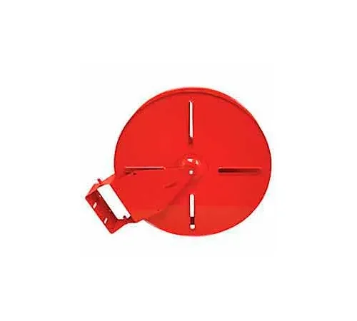Heavy Duty Fire Hose Reel - 1-1/2 In. Diameter - 100 Ft Capacity - Steel