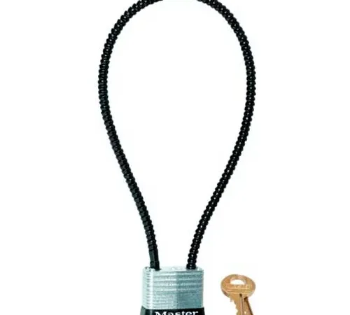 Master Lock® No. 107KADSPT Armored Cable Gun Lock - Pkg Qty 4