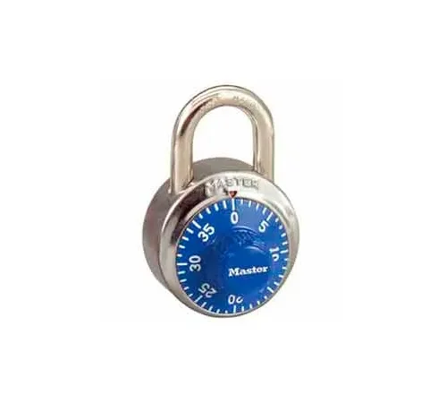 Master Lock® No. 1502BLU General Security Combo Padlock - Blue Dial