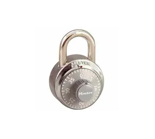 Master Lock® No. 1502GRY General Security Combo Padlock - Grey Dial