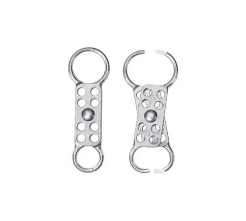 Master Lock® Lockout Hasp, Aluminum, 2"W X 5-7/8"L