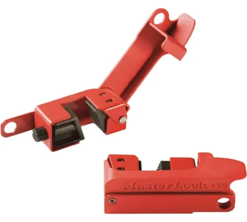 Master Lock® Grip Tight™ Circuit Breaker Lockout, Tall and Wide Toggles, 491B