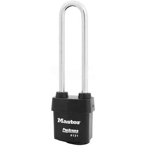 Master Lock® No. 6121MKLN High Security Weather Resistant Covered Padlocks w/ Master Key System - Pkg Qty 24