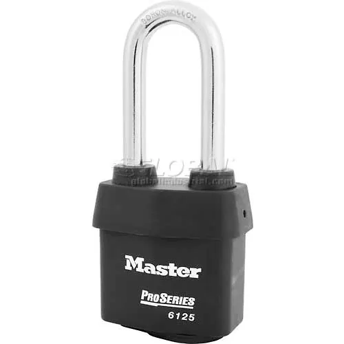 Master Lock® No. 6125MKLJ High Security Weather Resistant Covered Padlocks w/ Master Key System - Pkg Qty 24