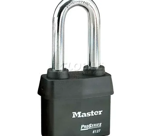 Master Lock® No. 6127MKLJ High Security Weather Resistant Covered Padlocks w/ Master Key System - Pkg Qty 24