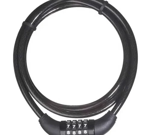 Master Lock® No. 8119DPF Combination Cable Lock, 60"L - Pkg Qty 4