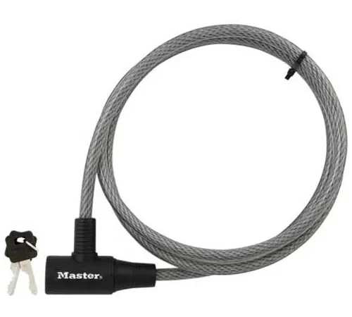 Master Lock® No. 8154DPF Keyed Cable Lock, 72"L - Pkg Qty 12