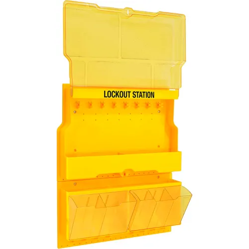 Master Lock® Deluxe Lockout Station, Unfilled, S1900