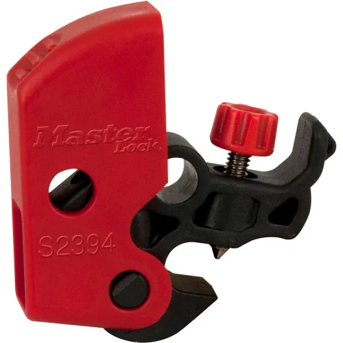Master Lock® S2394 Universal Miniature Circuit Breaker Lockout Device, Tool-Free
