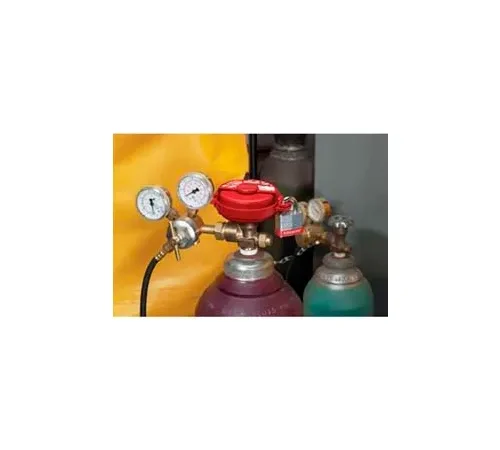 Master Lock® Pressurized Gas Valve Lockout, Use For Up To 3" Dia. Valves