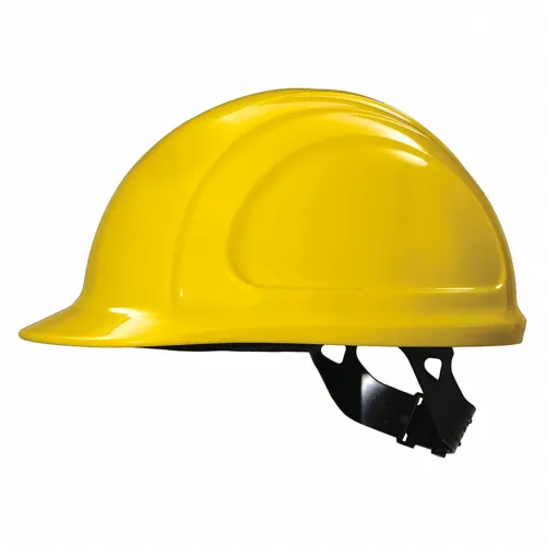 Honeywell North® Hard Hat, Front Brim, Type 1, Class E, Pinlock, Yellow