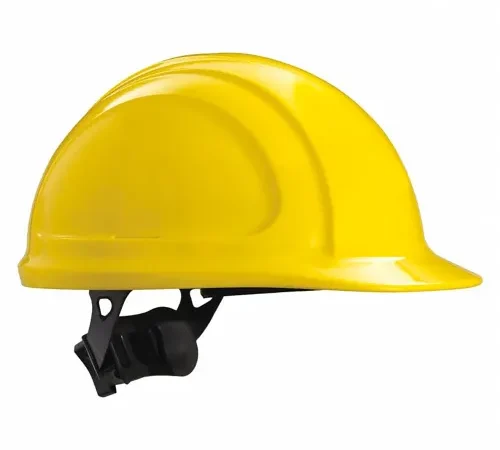 Honeywell North® Hard Hat, Front Brim, Type 1, Class E, Ratchet, Yellow