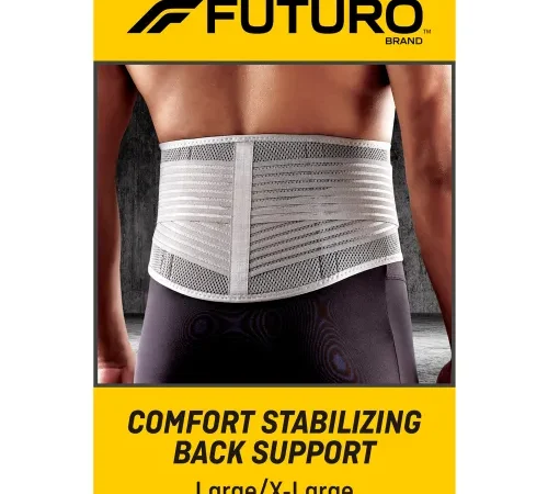 FUTURO™ Comfort Stabilizing Back Support, 46816ENR, Large/X-Large, 2/cs