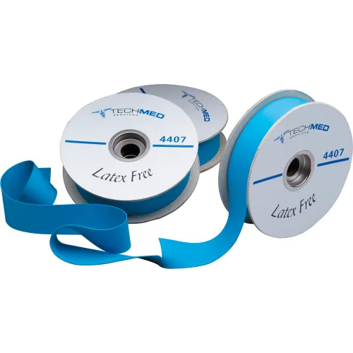 Tech-Med Tourniquet, Latex Free (LF) Nitrile, Powder Free (PF), Reel of 25, 1/Box