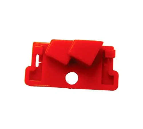 NMC™ Single Pole Circuit Breaker Lockout w/ Recessed Hole, Fits Double Or Triple Breakers, Red