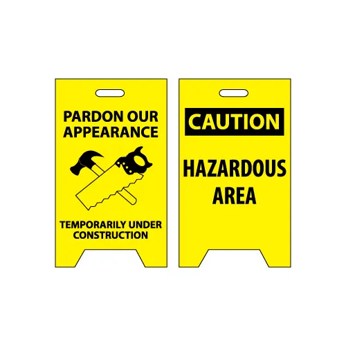 Floor Sign - Pardon Our Appearance Temporarily Under Construction
