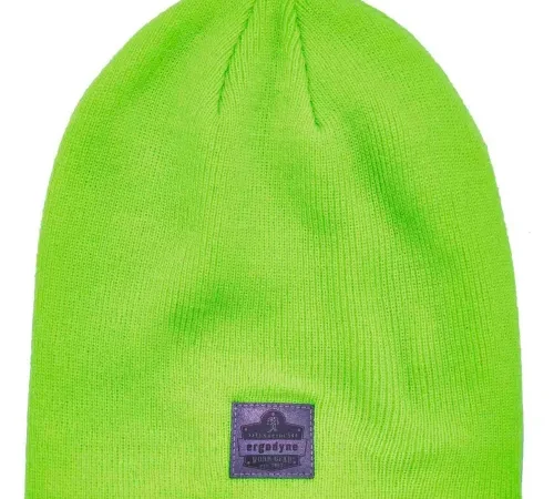 Ergodyne® N-Ferno® 6812 Ribbed Knit Beanie, Lime