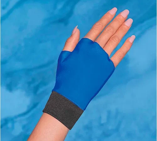 OccuNomix OccuMitts Support Gloves 1-Pair, Small, Navy, 450N-3S