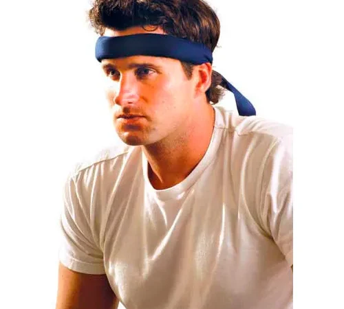 MiraCool® Headbands Blue Denim, 12 pack, 954-BDN - Pkg Qty 12