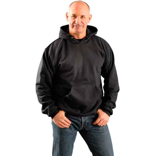 OccuNomix Premium Flame Resistant Pull-Over Hoodie Navy, 3XL, LUX-SWTFR-N3X