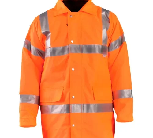 OccuNomix Premium 5-In-1 Parka, Class 3, Hi-Vis Orange, M, LUX-TJFS-OM