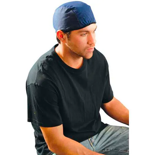OccuNomix Cotton Beanie Navy, 12 Pack, TN1-01 - Pkg Qty 12