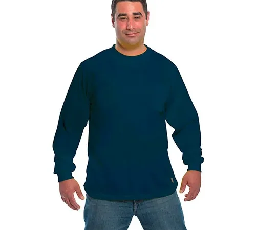 Utility Pro™ Long Sleeve T With Perimeter Insect Guard, Navy Blue, 2XL, UHV856-NB-XXL