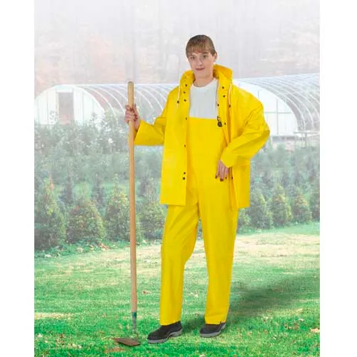 Onguard Tuftex Yellow Bib Overall, Plain Front, PVC, 2XL