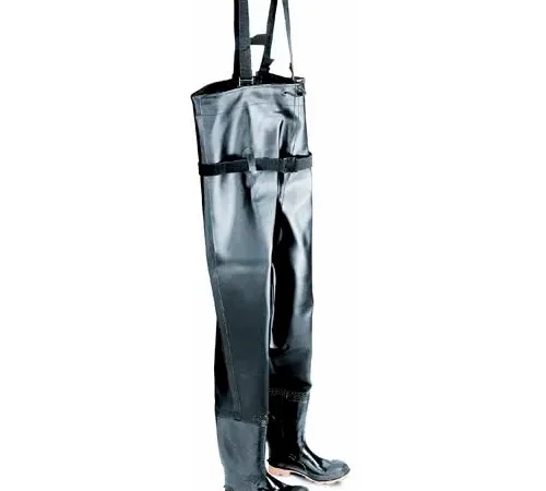 Onguard Men's, 56.6" Chest Wader Black Steel Toe W/Cleated Outsole, PVC, Size 10
