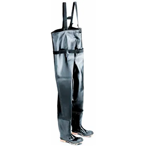 Onguard Men's, 35" Chest Wader Black Steel Toe/Steel Midsole, PVC, Size 13