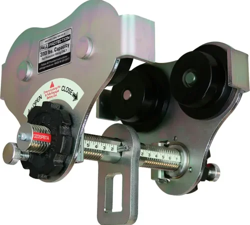 OZ Lifting OZ1PBTA-MR Push Beam Trolley 1 Ton Capacity