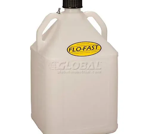 FLO-FAST 15 Gallon Polyethylene HazMat Can, Natural, 15503