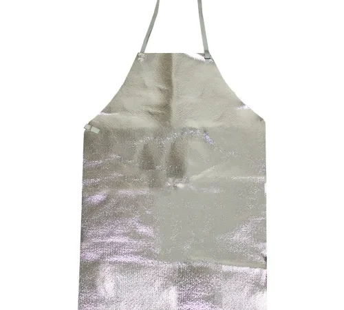 CARBON ARMOUR™ 24" x 36" Aluminized Bib Apron, Slide Snaps, A02NL24X36