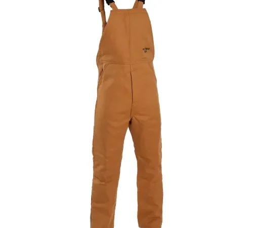 Enespro® ArcGuard® 100 cal DuPont Nomex/Kevlar Bib Overalls, M, Caramel, C45KDQEMD32
