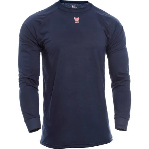 DRIFIRE® Fire Resistant Control 2.0 Long Sleeve T-Shirt, L, Navy, C52FKSRLSLG