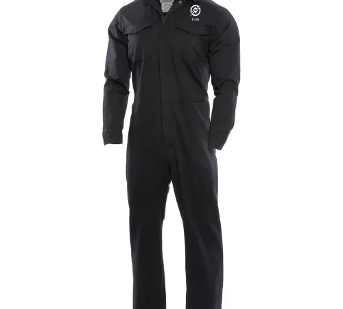 Enespro® ArcGuard® 8 cal UltraSoft Flame Resistant Coverall, LG x 32, Navy, C88UJLG32