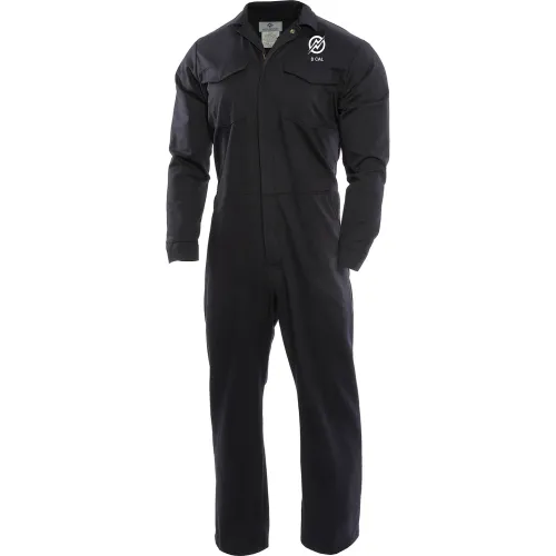 Enespro® ArcGuard® 8 cal UltraSoft Flame Resistant Coverall, XL x 32, Navy, C88UJXL32